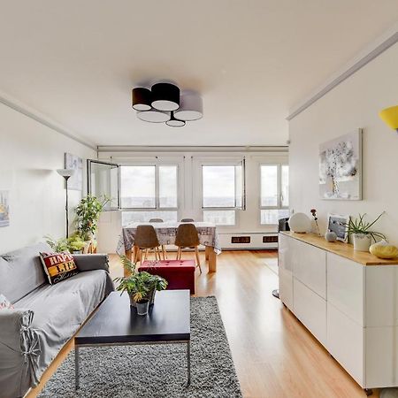 Appartement Place D'Italie Superbe Vue Paris Eksteriør billede