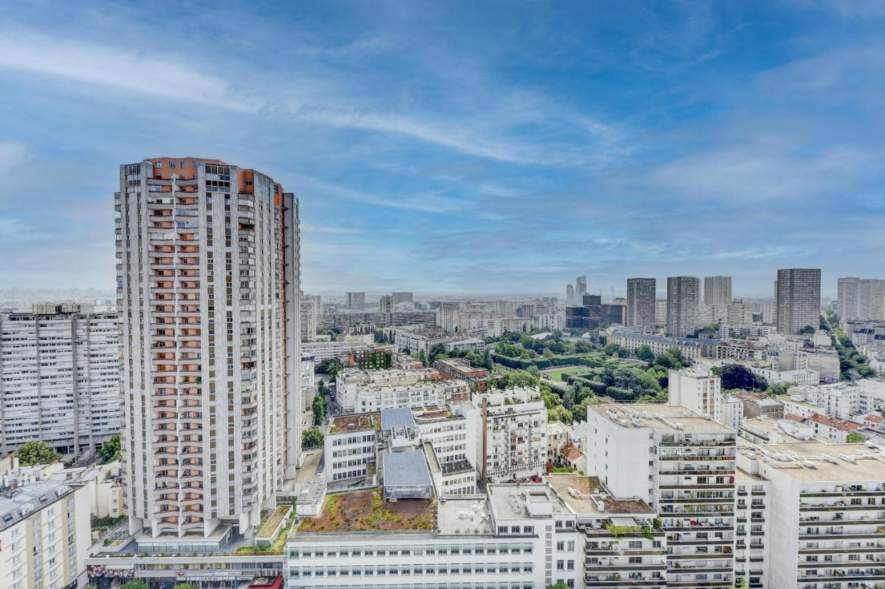 Appartement Place D'Italie Superbe Vue Paris Eksteriør billede